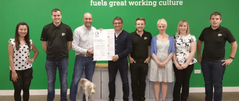 We're now officially a little bit greener