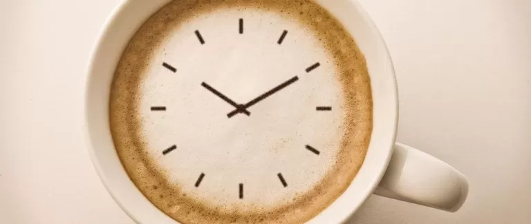 The best time of day to have a coffee