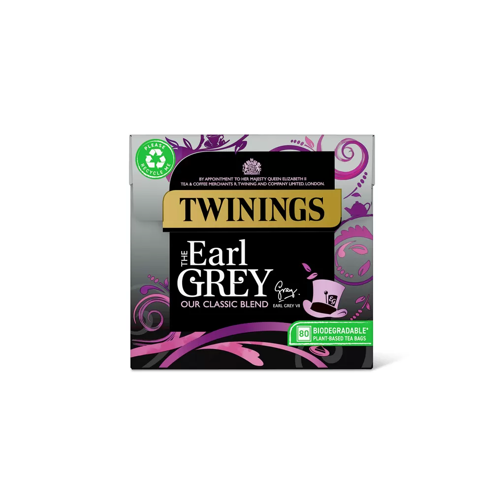 Twinings Earl Grey Tea Bags 80s