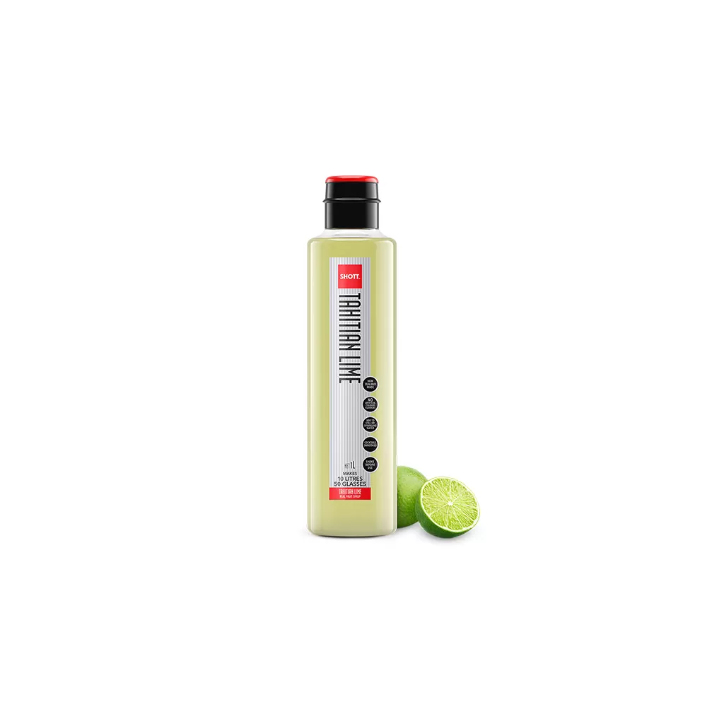SHOTT Tahitian Lime Syrup 1 litre