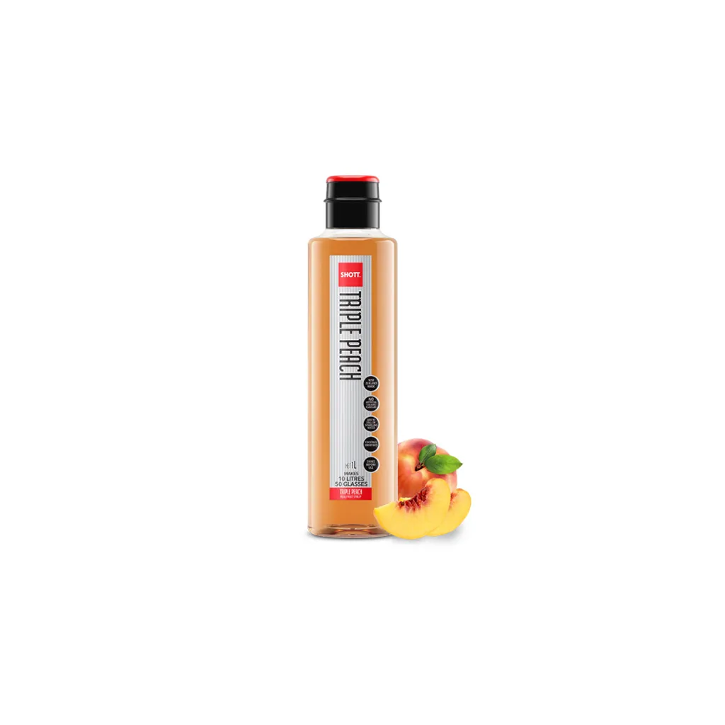 SHOTT Triple Peach Syrup 