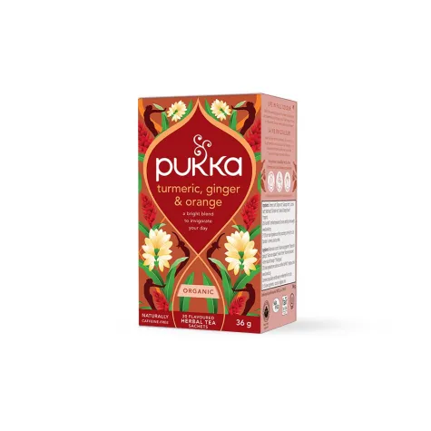 Pukka Turmeric, Ginger & Orange Envelopes 20's
